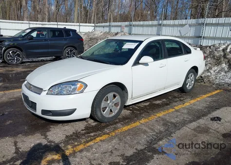 2010 Chevrolet Impala Lt z USA, uszkodzony, nr VIN 2G1WB5EK6A1160930